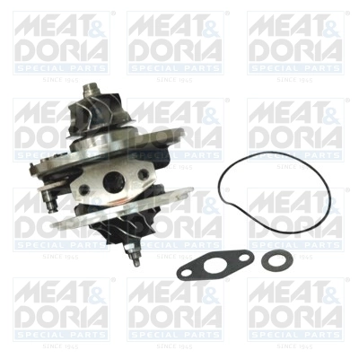 Core assembly, turbocharger